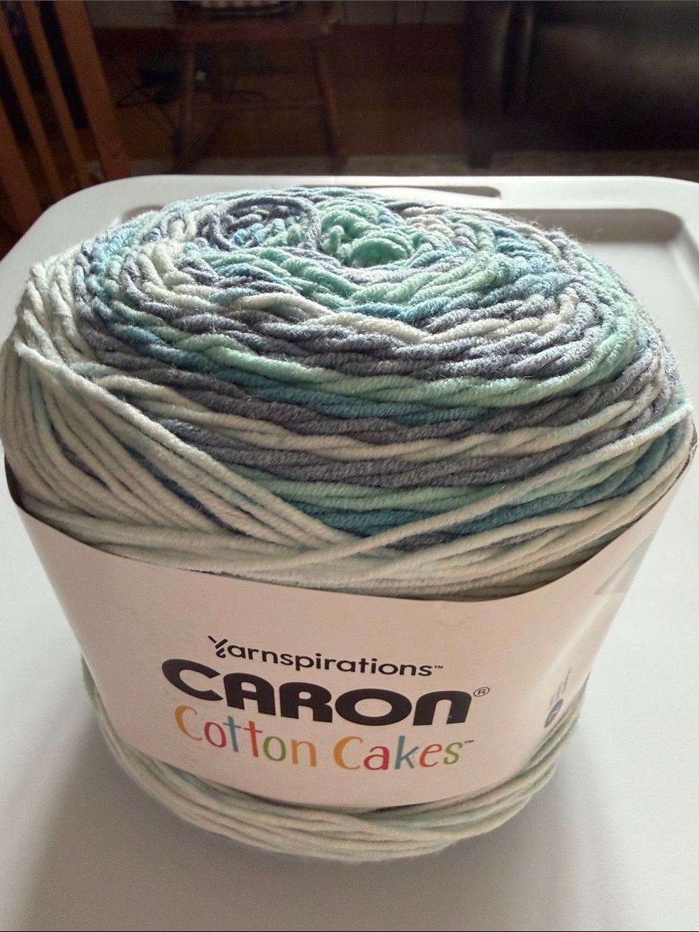 CAron cotton yarn cakes